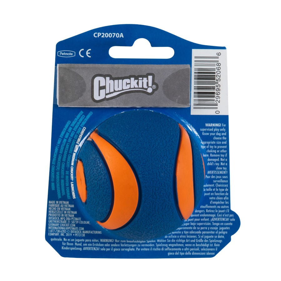 Chuckit! Ultra Squeaker Pelota con Sonido y Rebote para perros, , large indicador imagen numero 2
